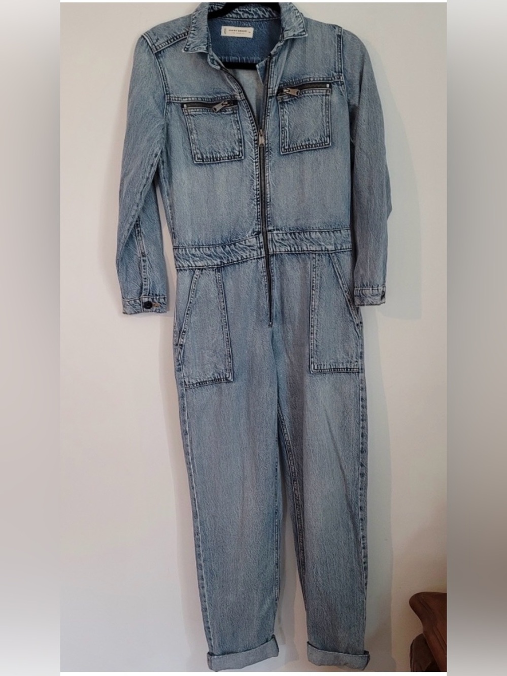Lucky Brand Light Blue Denim Jumpsuit